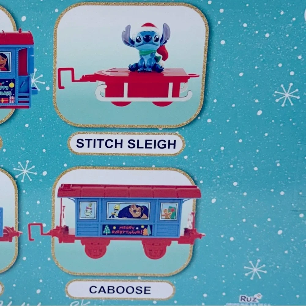 NIB DISNEY Lilo & Stitch Holiday Express Train 2024 Exclusive, Hard to find